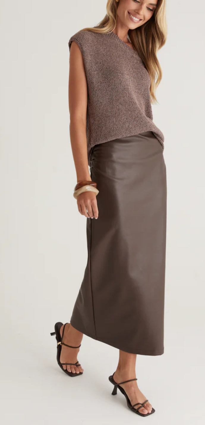 ‘Hazel’ midi skirt