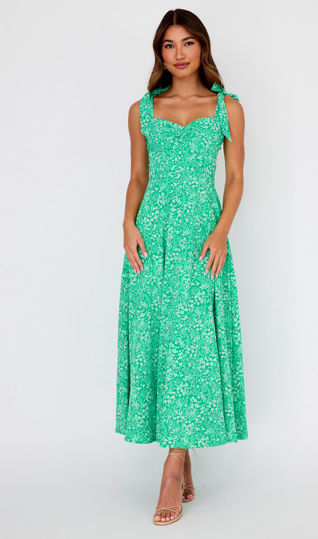 ‘India’ green dress