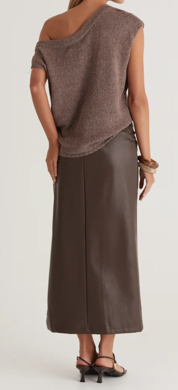‘Hazel’ midi skirt
