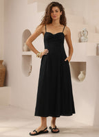 ‘Celeste’ black dress