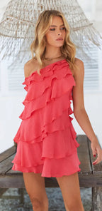 ‘Archie’ melon dress