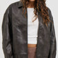 ‘Stevie’ vintage black jacket