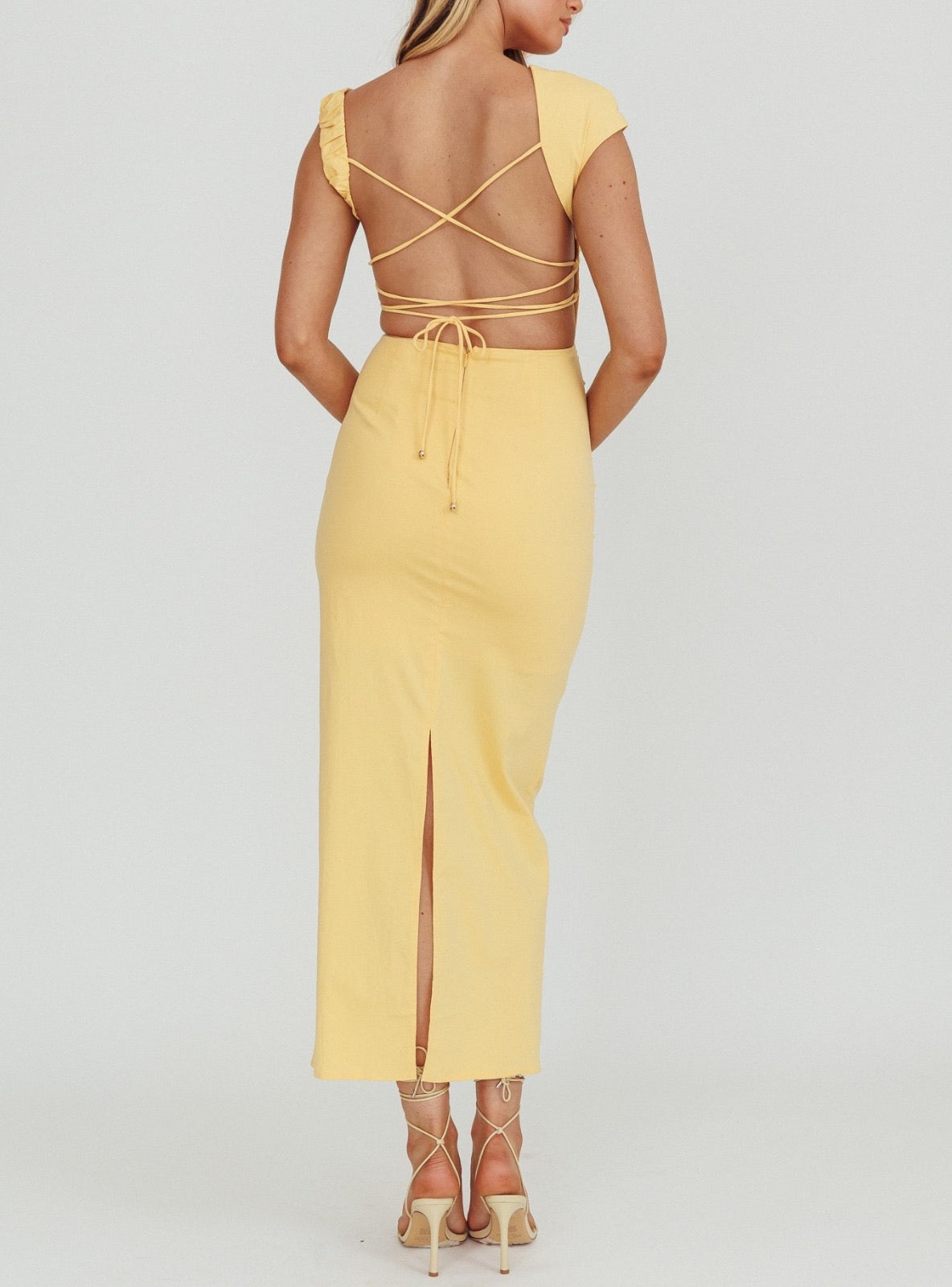 ‘Dani’ butter dress