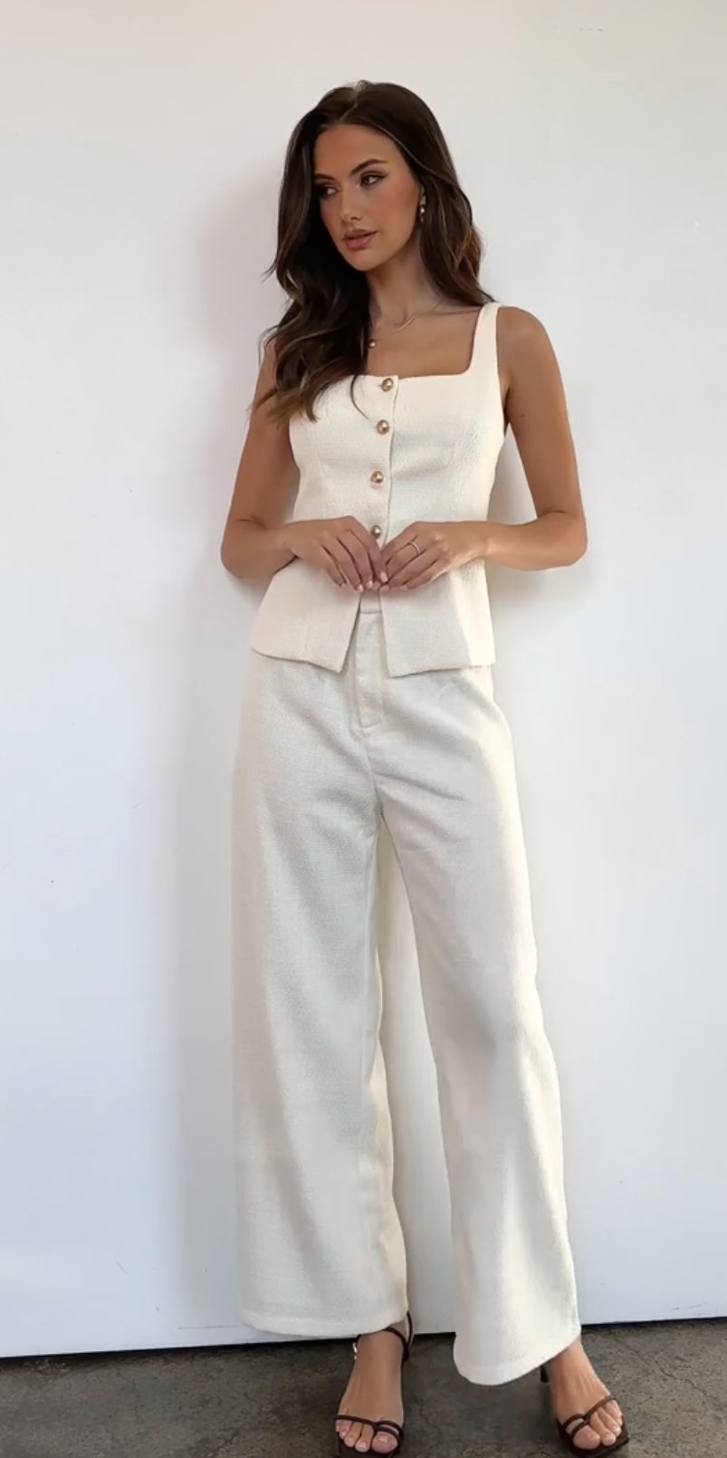 ‘Bianca’ set cream