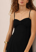 ‘Celeste’ black dress