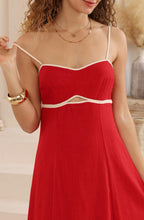 ‘Justine’ red dress