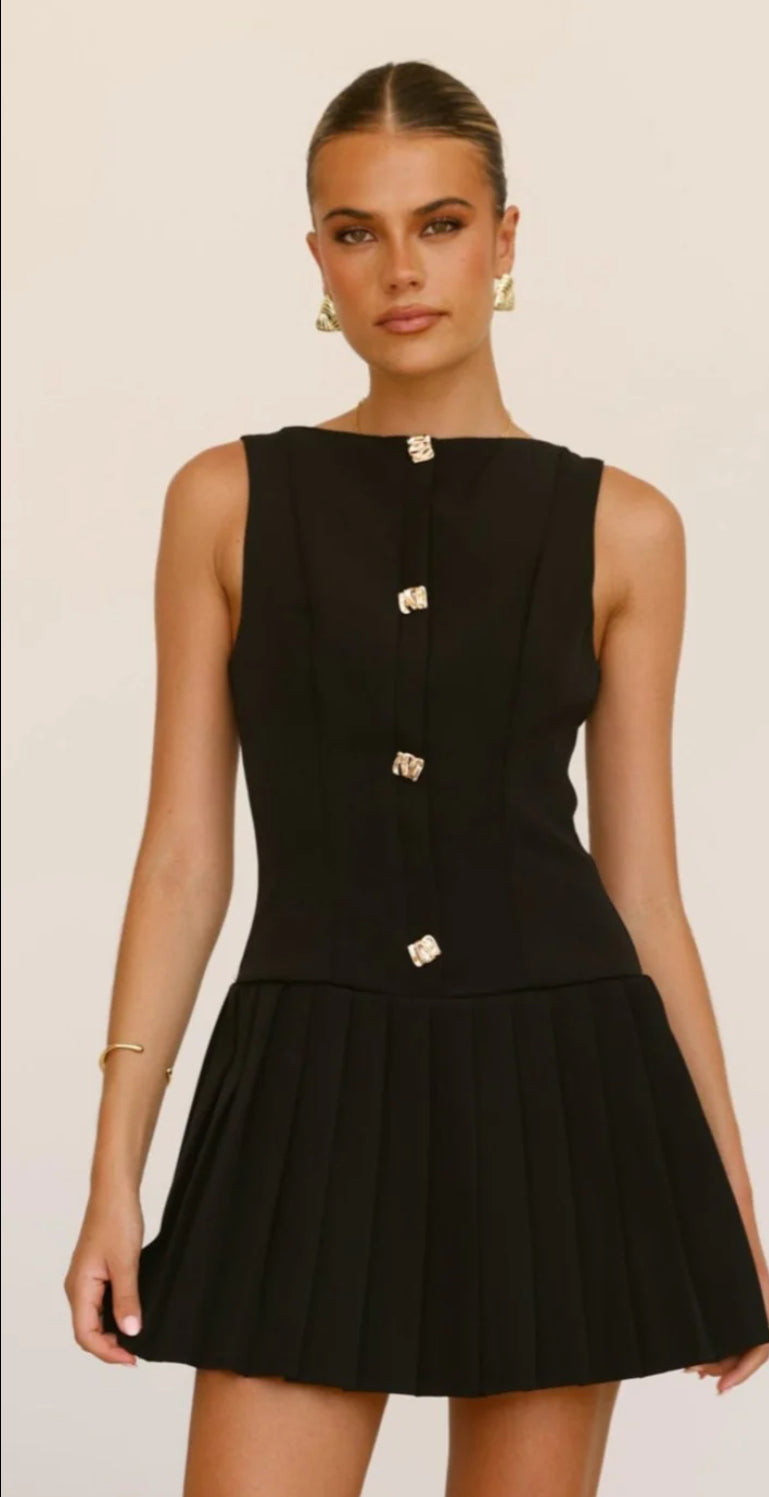 ‘Cecilia’ dress black