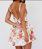 ‘Merida’ floral playsuit
