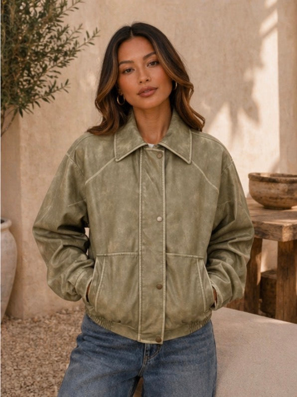 ‘Betty’ jacket in matcha