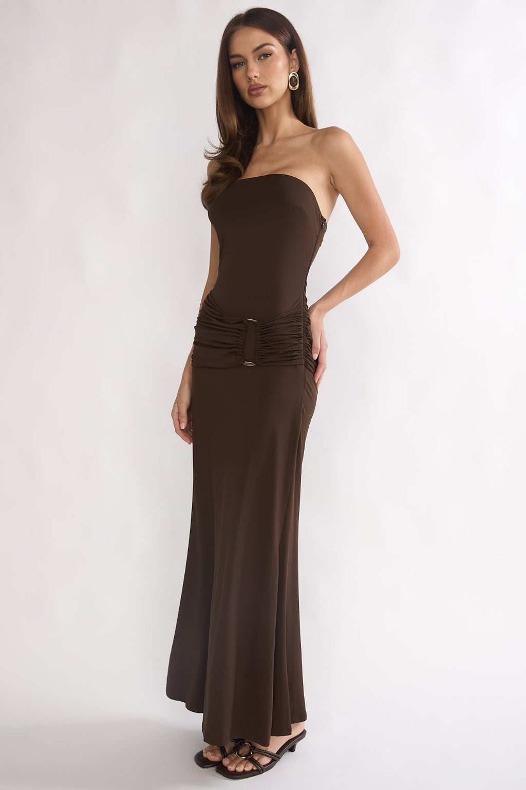 ‘Alessia’ choc dress