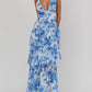 ‘Billie’ blue floral dress