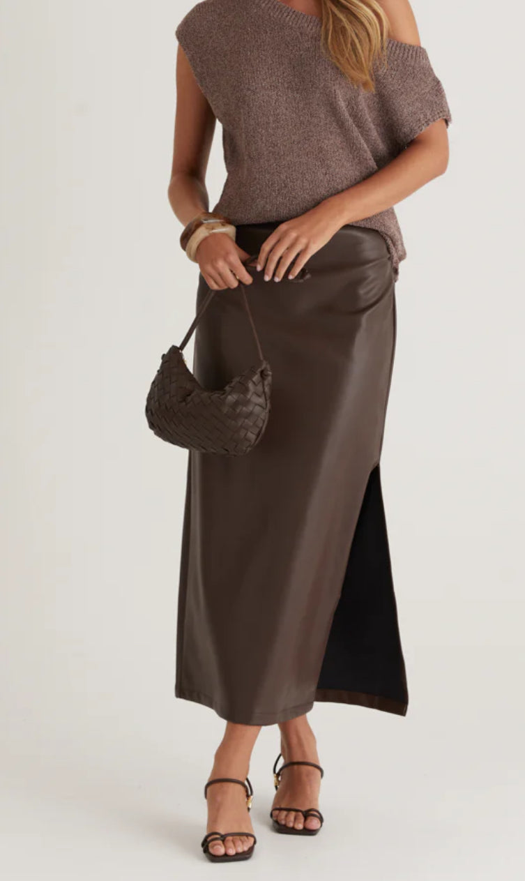 ‘Hazel’ midi skirt