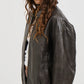 ‘Stevie’ vintage black jacket
