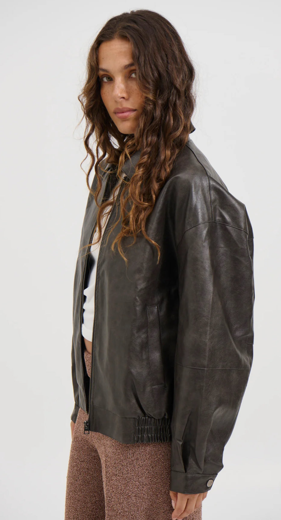 ‘Stevie’ vintage black jacket