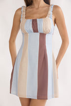 ‘Otis’ blue stripe dress