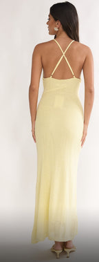 ‘Trixie’ dress yellow