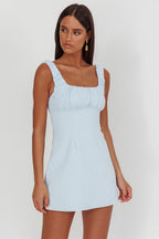 ‘Otis’ dress ice blue