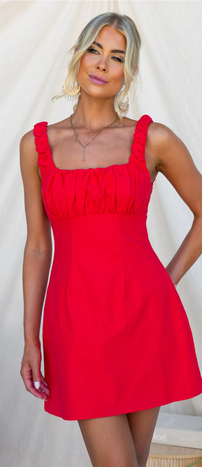 ‘Otis’ red dress
