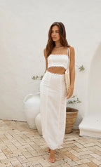 ‘Alice’ top and skirt set