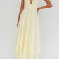 ‘Alessandra’ dress in butter