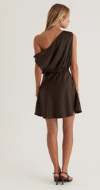 ‘Kimmy’ dress chocolate