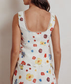 ‘Darla’ floral set in cream