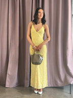 ‘Natalie’ lemon dress