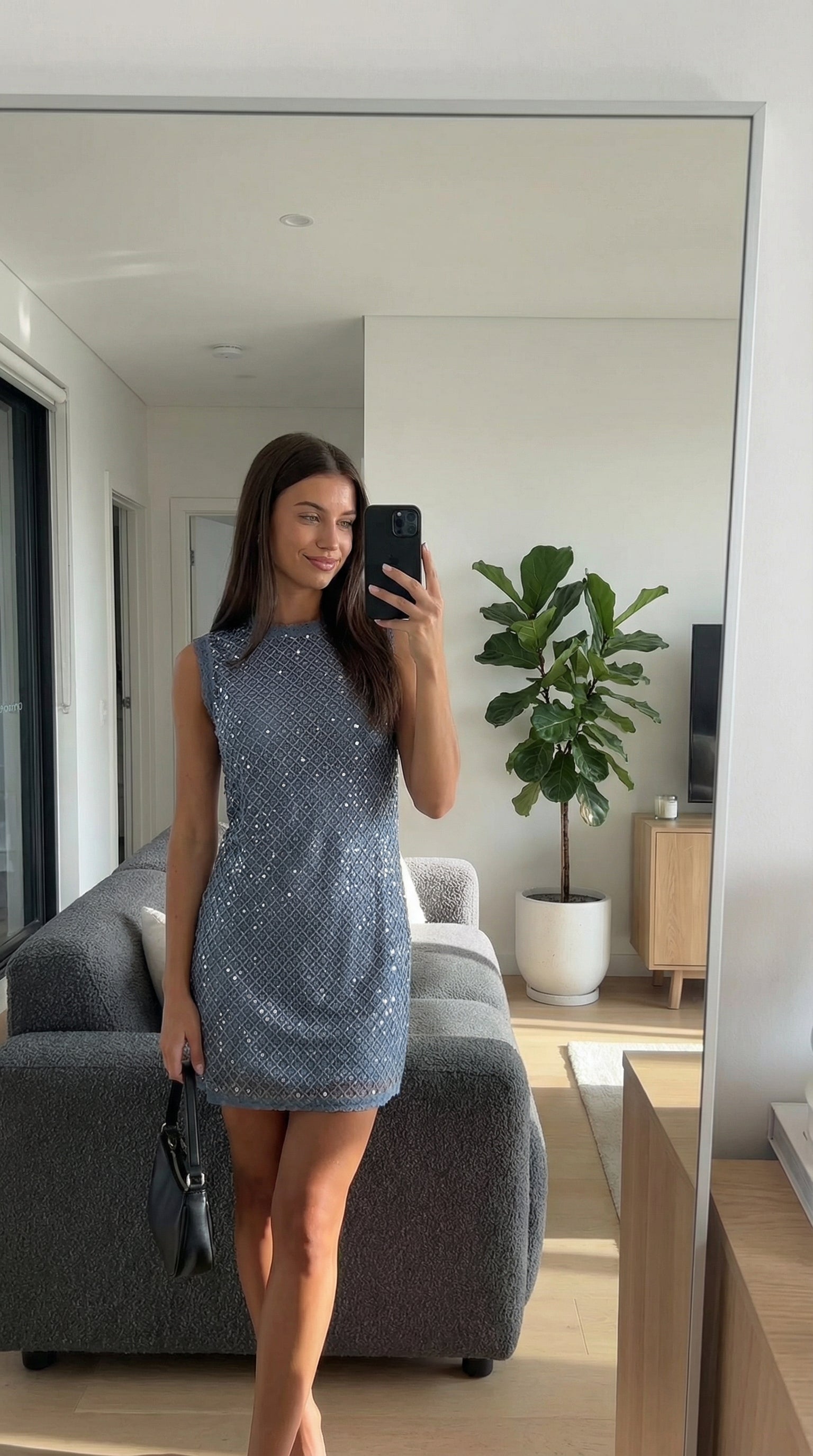 ‘Rochelle’ dress blue