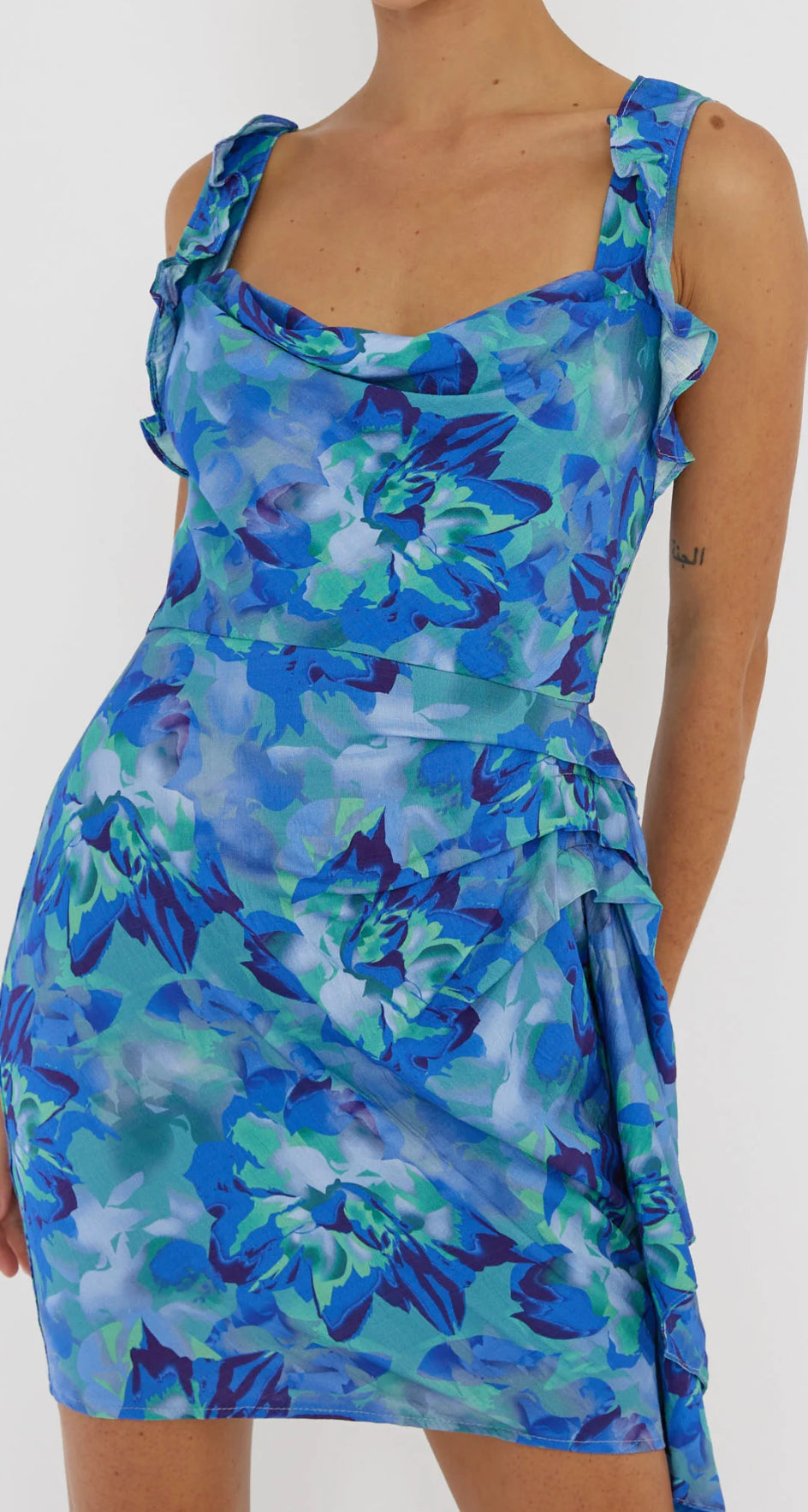 ‘Sky’ mini dress