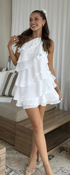 ‘Archie’ white dress
