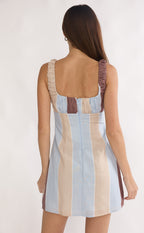 ‘Otis’ blue stripe dress