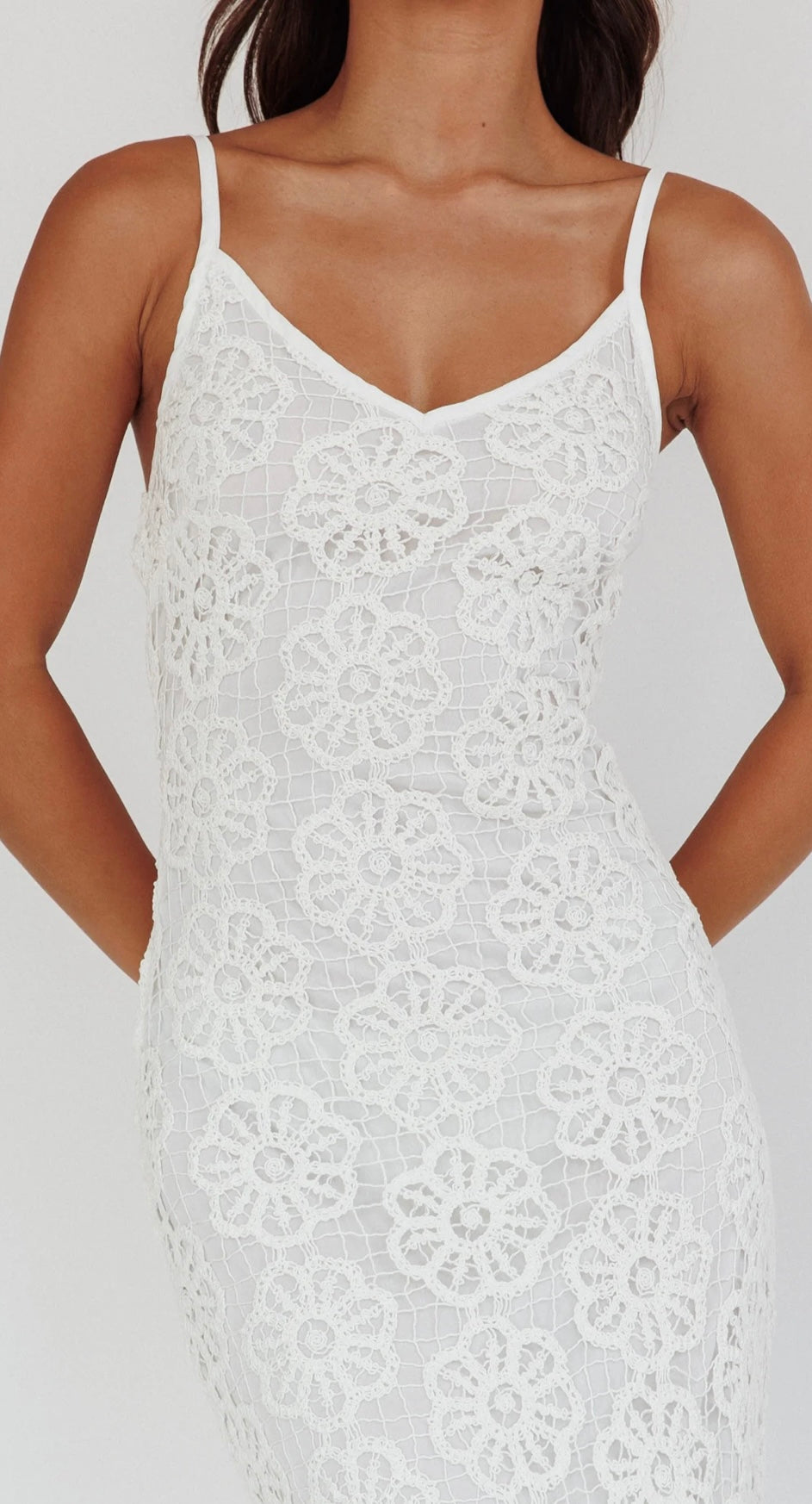 ‘Verity’ crochet dress