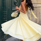 ‘Alessandra’ dress in butter