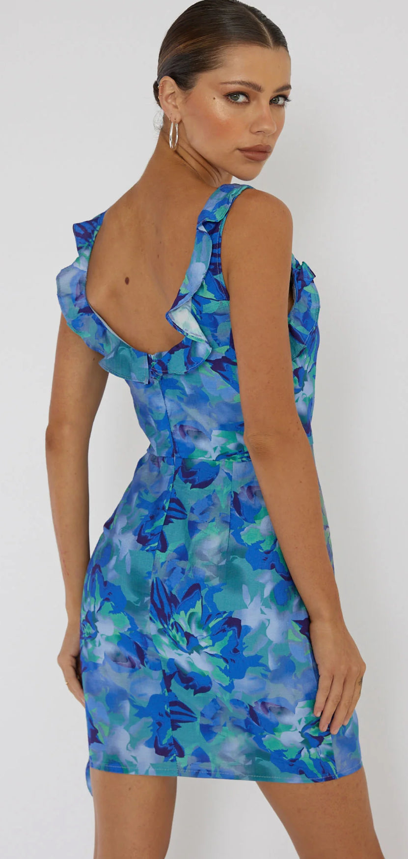 ‘Sky’ mini dress