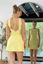 ‘Heidi’ yellow dress