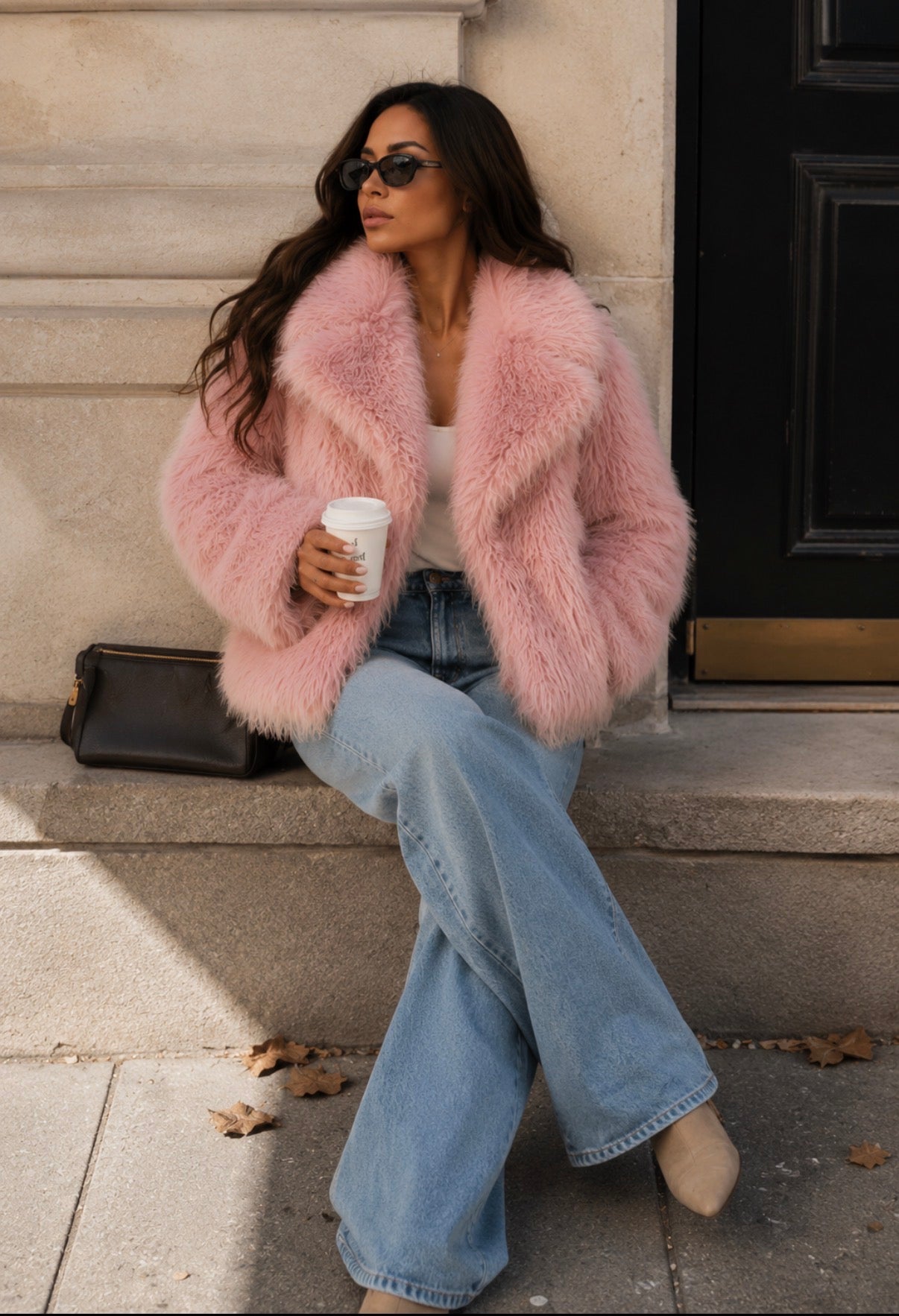 ‘Rosalie’ blush jacket