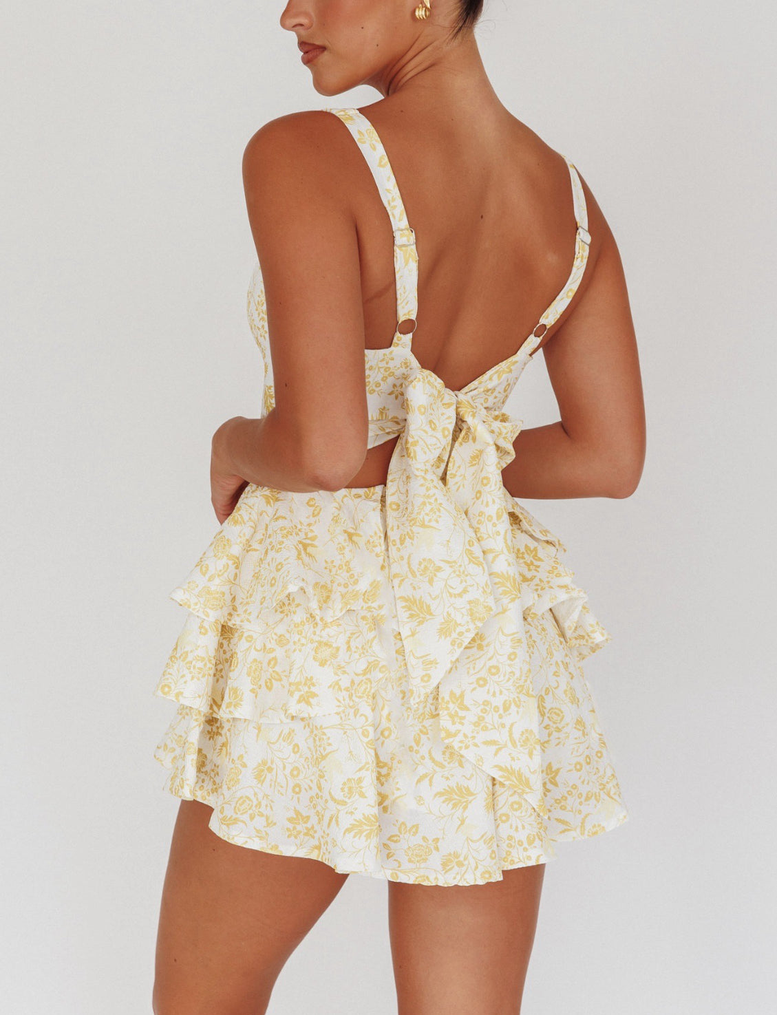 ‘Merida’ playsuit yellow