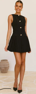 ‘Cecilia’ dress black