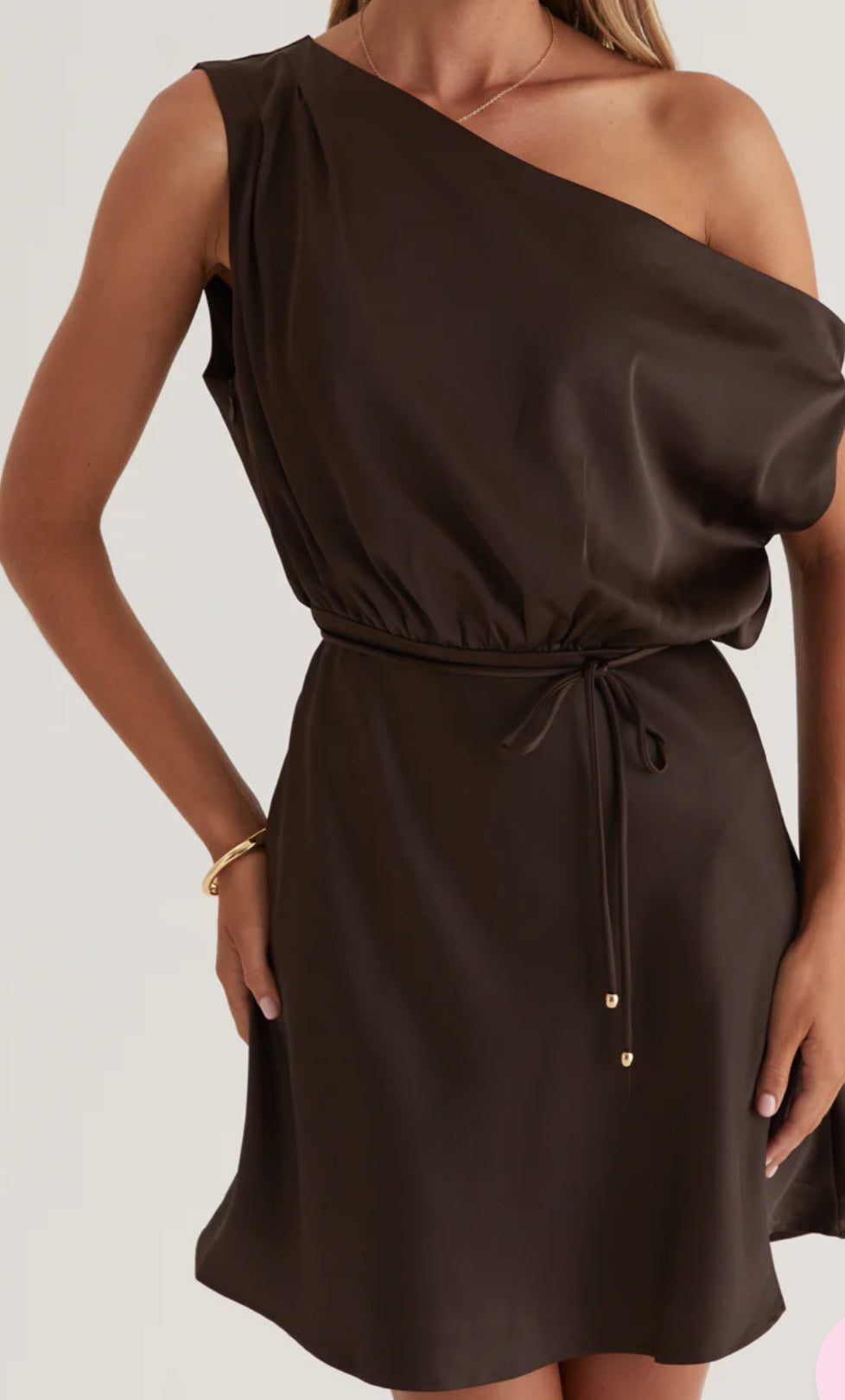 ‘Kimmy’ dress chocolate
