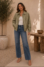‘Betty’ jacket in matcha