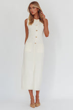 ‘Sandro’ cream dress
