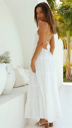 ‘Tilly’ dress in white