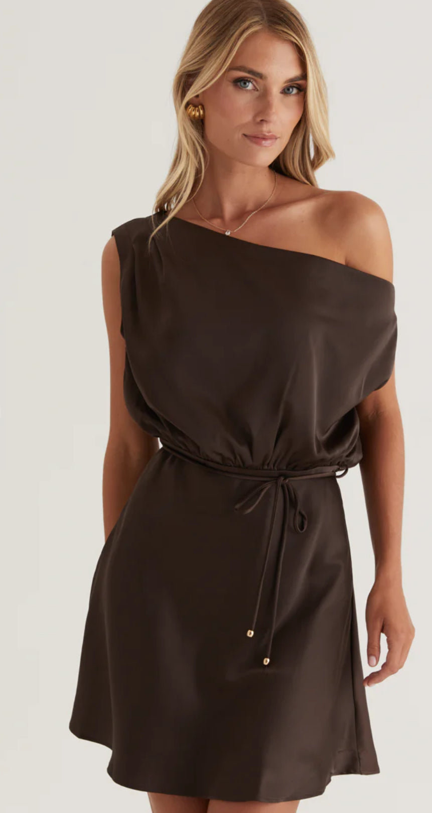 ‘Kimmy’ dress chocolate