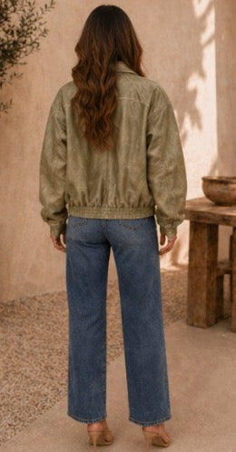 ‘Betty’ jacket in matcha