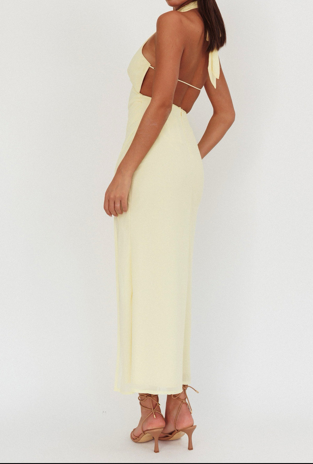 ‘Jane’ dress in butter