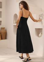 ‘Celeste’ black dress