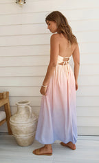 ‘Kiera’ dress pink ombré