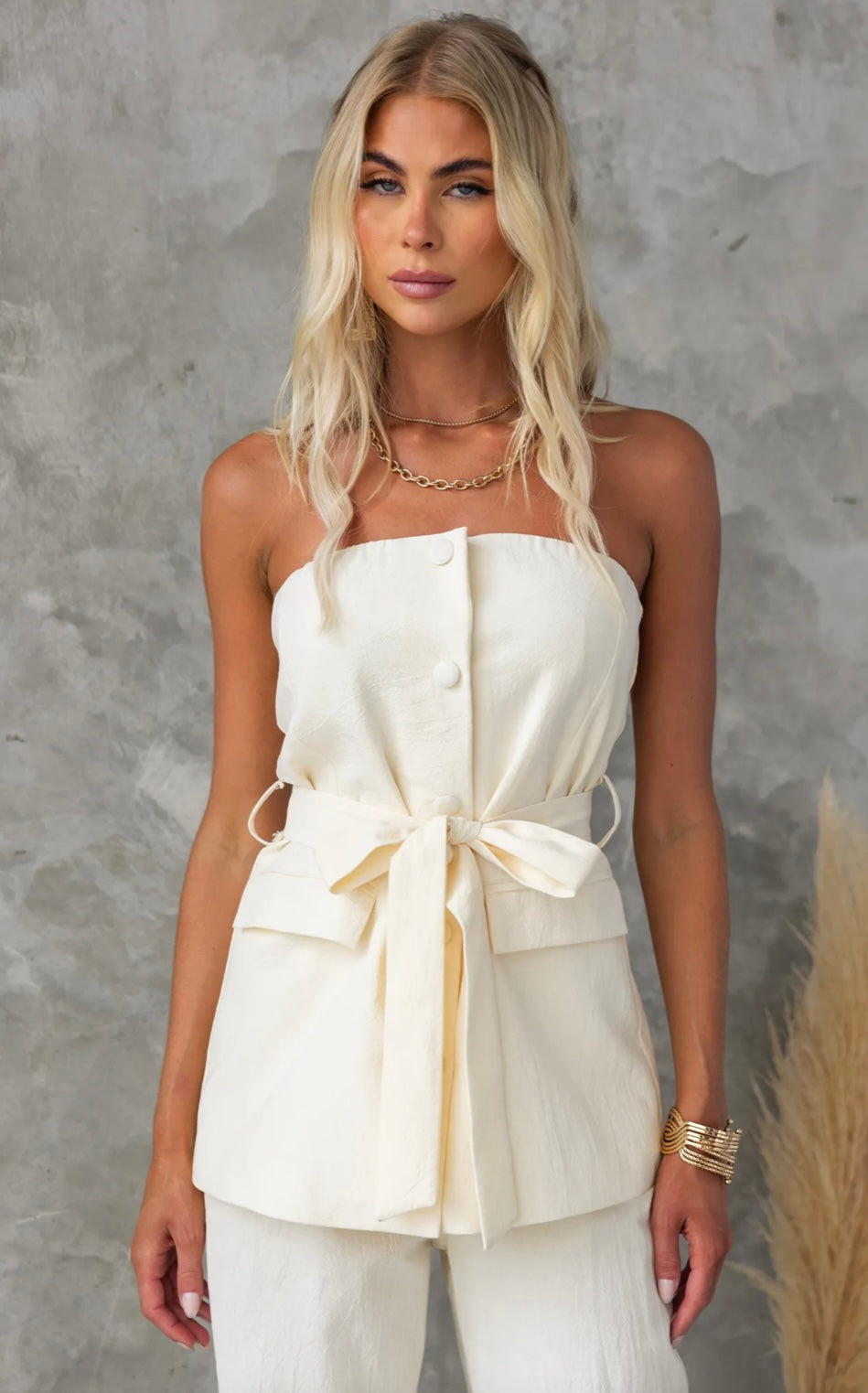 ‘Payton’ top and pant set