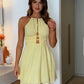 ‘Kendall’ dress in lemon
