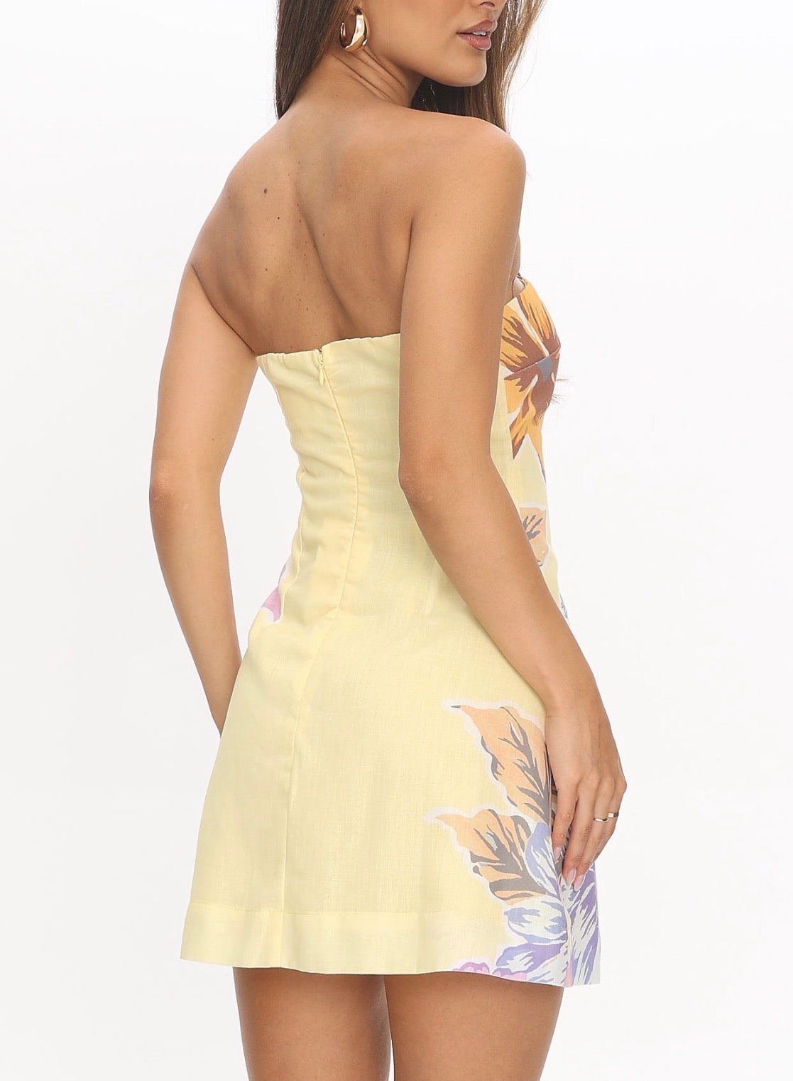 ‘Emma’ yellow dress